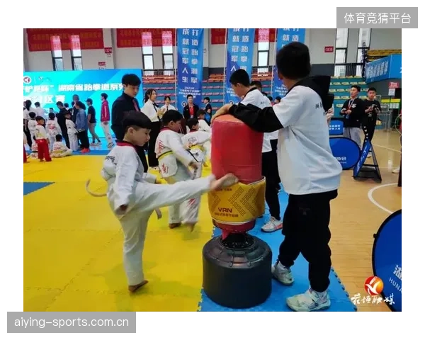 跆拳道退役名将重返赛场做示范课，现场座无虚席